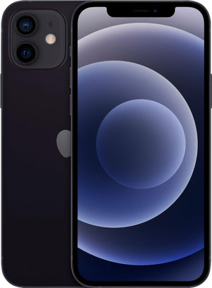 Apple iPhone 12, 128GB, Black - Fully Unlocked (Renewed)